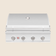Load image into Gallery viewer, Summerset Sizzler 32″ Built-in Grill – Front view showing stainless steel construction, burner controls, and grilling surface