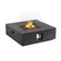 Load image into Gallery viewer, 35-Inch Outdoor Square Propane Fire Pit Table – 50,000 BTU, Smoke-Free, Includes Lava Rocks & Waterproof Cover
