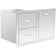 Load image into Gallery viewer, Summerset 33-Inch Stainless Steel Double Drawer & Roll-Out Propane Tank Storage Combo - SSDC2-33LP