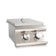 Load image into Gallery viewer, Blaze Premium LTE Built-In Stainless Steel Double Side Burner With Lid