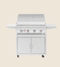 Load image into Gallery viewer, Summerset Sizzler / Sizzler Pro 32″ Grill Cart – Premium stainless steel cart with folding shelves, storage, and ventilation features