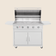 Load image into Gallery viewer, Summerset Cart for 40-inch Sizzler and Sizzler Pro Grill made of durable #304 stainless steel with storage and caster wheels