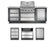 Load image into Gallery viewer, Napoleon OASIS 100 Modular Outdoor Kitchen with 500 Series 32-Inch 4-Burner Gas Grill, stainless steel construction, custom countertop, and rollout propane tank storage.