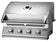 Load image into Gallery viewer, Napoleon OASIS 100 Modular Outdoor Kitchen with 500 Series 32-Inch 4-Burner Gas Grill, stainless steel construction, custom countertop, and rollout propane tank storage.