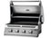 Load image into Gallery viewer, Napoleon OASIS 100 Modular Outdoor Kitchen with 500 Series 32-Inch 4-Burner Gas Grill, stainless steel construction, custom countertop, and rollout propane tank storage.