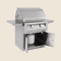 Load image into Gallery viewer, Summerset Pedestal Cart for 30″ Resort Grill with Stainless Steel Construction and Propane Tank Storage
