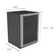 Load image into Gallery viewer, Summerset 24” Outdoor Rated Refrigerator with Glass Door 5.12CU.FT 161Cans SSRFR-24G