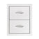 Load image into Gallery viewer, TrueFlame Masonry Drawers - 2 Drawer with Paper Towel Holder