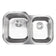 Load image into Gallery viewer, MSI Surfaces Double Bowl Sink 60/40 - 3120S