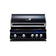 Load image into Gallery viewer, WHISTLER GRILLS Built-In 4 Burner (Black)