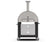 Load image into Gallery viewer, Alfa Classico 2 Pizze 38 inch gas pizza oven in grey with cart outdoor freestanding pizza oven