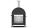 Load image into Gallery viewer, Alfa Classico 2 Pizze 38 inch gas pizza oven in grey with cart outdoor freestanding pizza oven