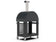 Load image into Gallery viewer, Alfa Classico 2 Pizze 38 inch gas pizza oven in grey with cart outdoor freestanding pizza oven