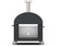 Load image into Gallery viewer, Alfa Classico 4 Pizze 43 inch gas pizza oven Ardesia grey with cart freestanding outdoor pizza oven
