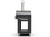 Load image into Gallery viewer, Alfa Classico 4 Pizze 43 inch gas pizza oven Ardesia grey with cart freestanding outdoor pizza oven