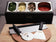 Load image into Gallery viewer, Alfa Forni topping station with 4 trays and lids pizza prep organizer for outdoor kitchen