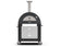 Load image into Gallery viewer, Alfa Moderno 2 Pizze 38 inch wood fired pizza oven with base in anthracite grey