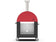 Load image into Gallery viewer, Alfa Moderno 2 Pizze 38 inch wood fired pizza oven with base in antique red