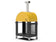 Load image into Gallery viewer, Alfa Moderno 2 Pizze 38 inch wood fired pizza oven with base in fire yellow