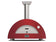 Load image into Gallery viewer, Alfa Moderno 2 Pizze 38 inch wood fired pizza oven in antique red for outdoor cooking