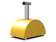 Load image into Gallery viewer, Alfa Moderno 2 Pizze 38 inch wood fired pizza oven in fire yellow for outdoor cooking