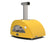 Load image into Gallery viewer, Alfa Moderno 2 Pizze 38 inch wood fired pizza oven in fire yellow for outdoor cooking