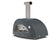 Load image into Gallery viewer, Alfa Moderno 3 Pizze 43-inch wood fired pizza oven in anthracite grey outdoor oven