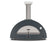 Load image into Gallery viewer, Alfa Moderno 3 Pizze 43-inch wood fired pizza oven in anthracite grey outdoor oven