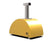 Load image into Gallery viewer, Alfa Moderno 3 Pizze 43-inch wood fired pizza oven in fire yellow outdoor pizza oven