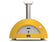 Load image into Gallery viewer, Alfa Moderno 3 Pizze 43-inch wood fired pizza oven in fire yellow outdoor pizza oven