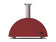 Load image into Gallery viewer, Alfa Moderno 3 Pizze 43-inch wood fired pizza oven in ruby red outdoor oven-4