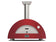 Load image into Gallery viewer, Alfa Moderno 3 Pizze 43-inch wood fired pizza oven in ruby red outdoor oven