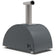 Load image into Gallery viewer, Alfa Moderno 3 Pizze gas pizza oven in anthracite grey countertop outdoor pizza oven