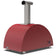Load image into Gallery viewer, Alfa Moderno 3 Pizze gas pizza oven in antique red countertop outdoor pizza oven