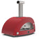 Load image into Gallery viewer, Alfa Moderno 3 Pizze gas pizza oven in antique red countertop outdoor pizza oven