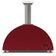 Load image into Gallery viewer, Alfa Moderno 3 Pizze gas pizza oven in antique red countertop outdoor pizza oven