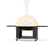 Load image into Gallery viewer, Alfa Oven Base for 5 Pizze in black with locking caster wheels retractable shelves and storage compartment