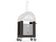Load image into Gallery viewer, Alfa Pizza Oven Base for Moderno 1 Pizze in wrinkle black with swivel casters and concealed storage panel