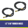 Load image into Gallery viewer, American Fire Products 1/2 inch x 60 inch rubber hoses for natural gas fire pit and fireplace installation systems