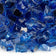 Load image into Gallery viewer, American Fire Products 1/2 inch Cobalt reflective fire glass pieces with brilliant blue reflective mirror finish