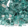 Load image into Gallery viewer, American Fire Products 1/4 inch Azuria reflective fire glass pieces with bright blue reflective finish for gas fire features