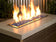 Load image into Gallery viewer, American Fire Products 1/4 inch Cobalt reflective fire glass used in outdoor fire pit creating dramatic blue flame reflection