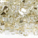 Load image into Gallery viewer, American Fire Products 1/4 inch Gold reflective fire glass pieces with shimmering gold mirror finish for gas fire features
