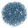 Load image into Gallery viewer, American Fire Products 1/4 inch Pacific Blue reflective fire glass with sapphire blue mirror finish for outdoor fire pits and fireplaces