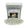 Load image into Gallery viewer, American Fire Products 1/4 inch Platinum Reflective Fire Glass 25 lb bucket with platinum silver color and mirror reflective finish