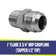 Load image into Gallery viewer, American Fire Products 1 inch flare x 3/4 inch MIP coupling tapped 1/2 inch FIP for gas line connections in fire pit and fireplace systems