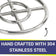 Load image into Gallery viewer, American Fire Products 12 inch double-ring stainless steel fire pit burner with 304 stainless steel construction and 1/2 inch center inlet