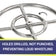 Load image into Gallery viewer, American Fire Products 12 inch double-ring stainless steel fire pit burner with drilled burner holes that prevent loud whistling for quiet, consistent flames