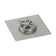 Load image into Gallery viewer, American Fire Products 12 inch square stainless steel flat fire pit pan with 6 inch stainless steel fire pit ring burner