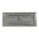 Load image into Gallery viewer, Top view of American Fire Products 18 inch by 6 inch stainless steel rectangular drop-in fire pit pan with built-in H-burner